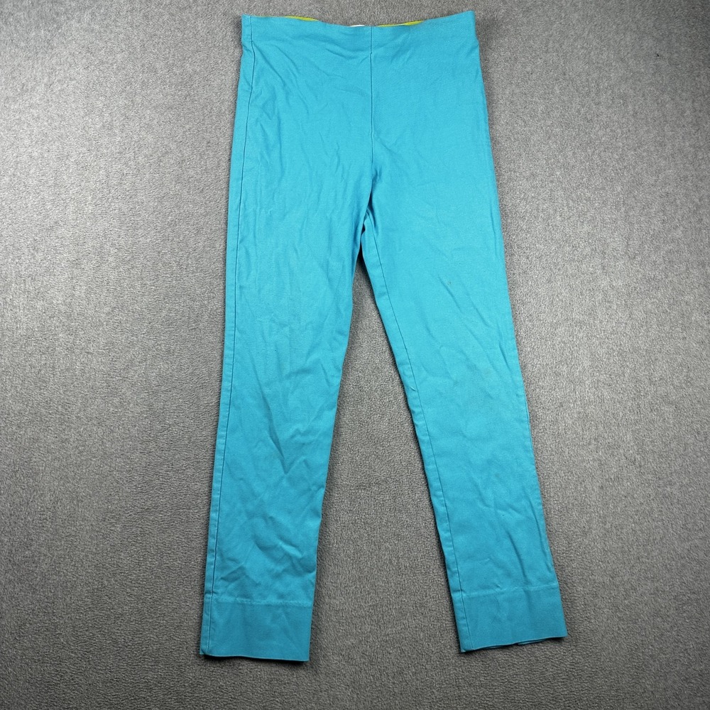 Gretchen Scott Pants Women Shrimp Pull On Stretch Slim Leg Ankle Gripe Less Read